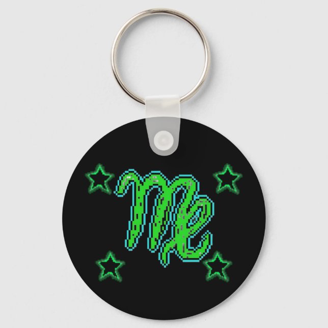 VIRGO Stars Key Ring (Front)