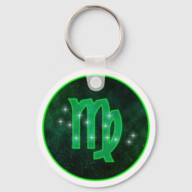 Virgo Stars Keychain (Front)