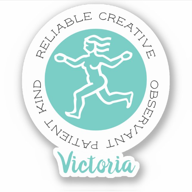 Virgo Sticker (Front)