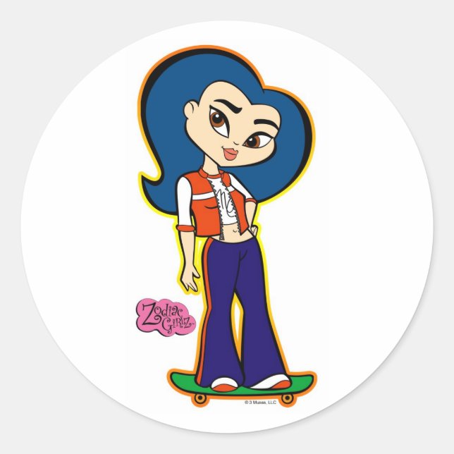 Virgo Stickers (Front)