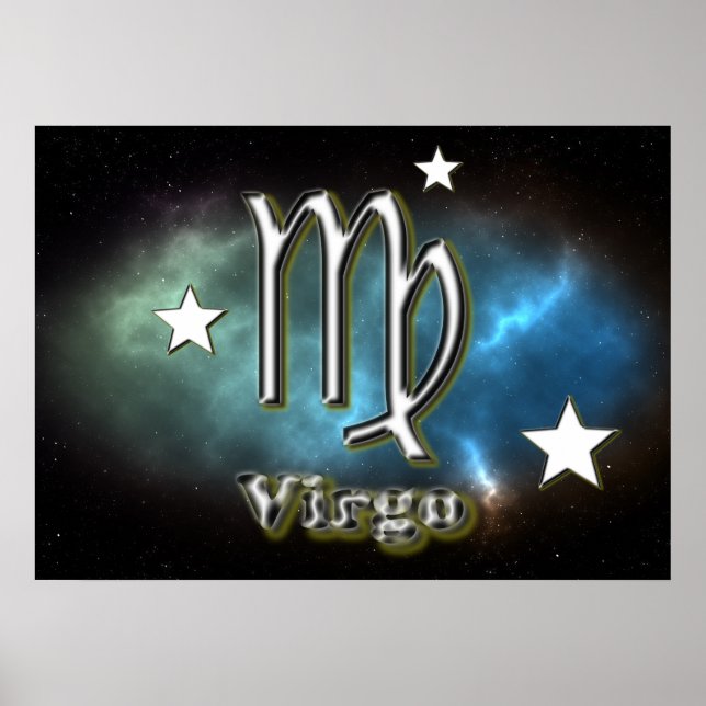 Virgo symbol poster (Front)
