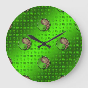 Virgo the Harvester Large Clock