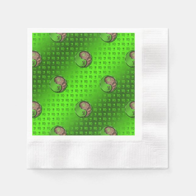 Virgo the Harvester Napkin (Front)