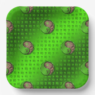 Virgo the Harvester Paper Plate