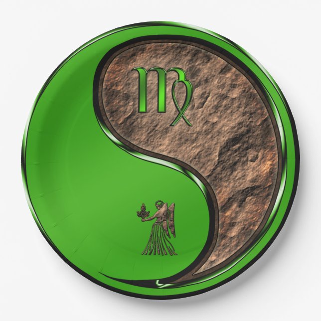 Virgo the Harvester Paper Plate (Front)