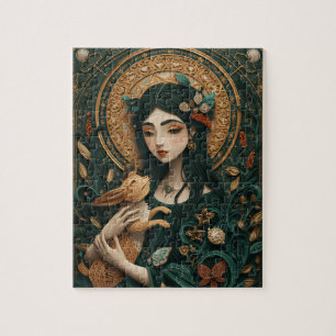 Virgo The Maiden Paper Quilling Jigsaw Puzzle