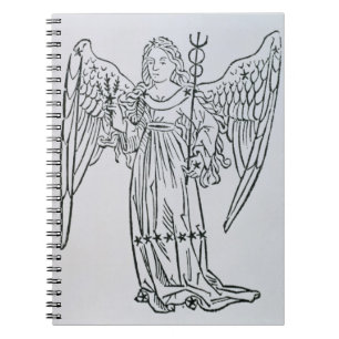 Virgo (the Virgin) an illustration from the 'Poeti Notebook