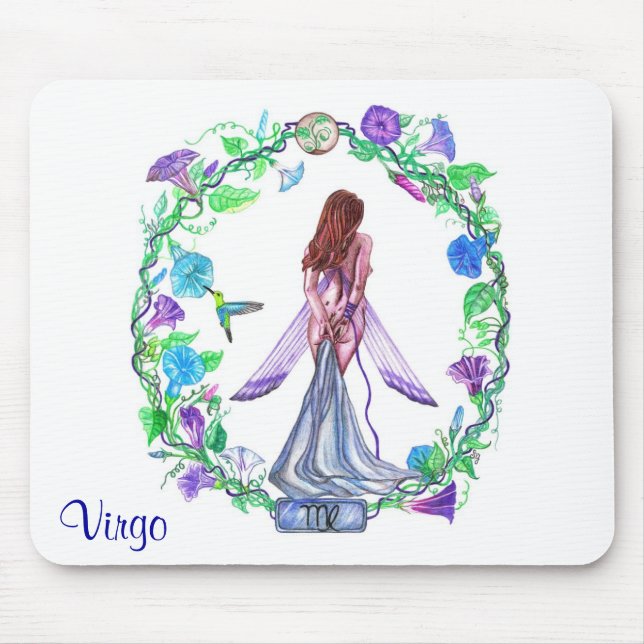 Virgo ~ The Virgin Mouse Mat (Front)