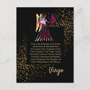 Virgo the Virgin Postcard