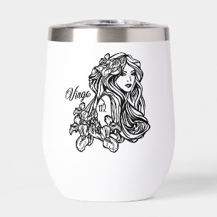 Virgo The Virgin Zodiac Glass