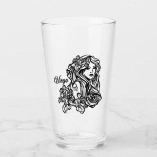 Virgo The Virgin Zodiac Glass