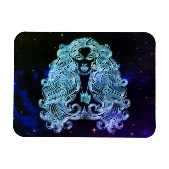 virgo the virgin zodiac magnet (Horizontal)