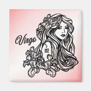 Virgo The Virgin Zodiac Magnet