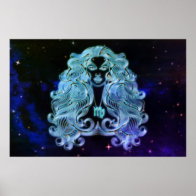 virgo the virgin zodiac poster (Front)