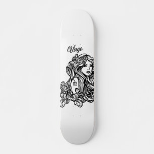 Virgo The Virgin Zodiac Skateboard