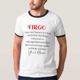 Virgo Traits and Zodiac Sign T-Shirt