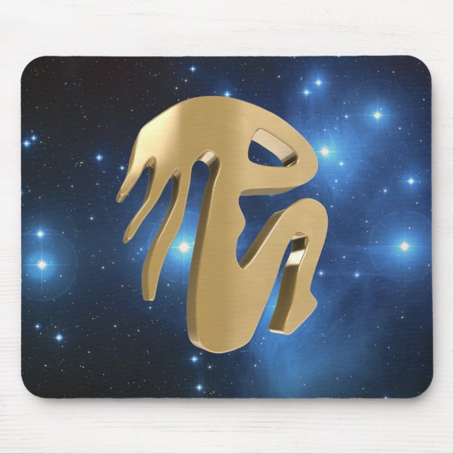 Virgo, Vergine Mouse Mat (Front)