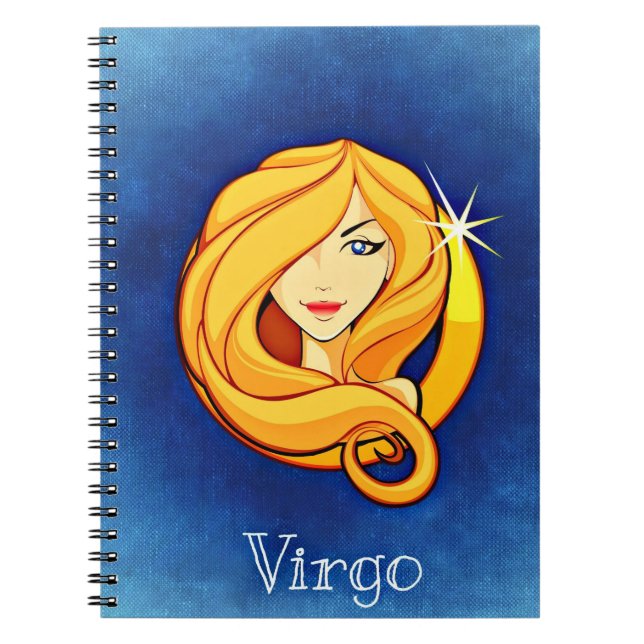 Virgo, Vergine Notebook (Front)