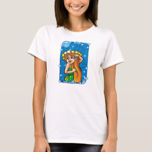 Virgo Virgin in the night sky T-Shirt