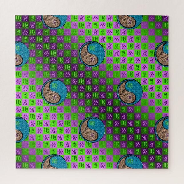 Virgo & Water Boar Jigsaw Puzzle (Vertical)