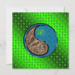 Virgo & Water Goat Card