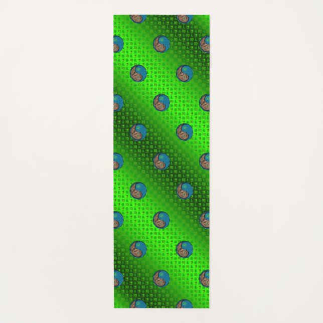 Virgo & Water Goat Yoga Mat (Front)