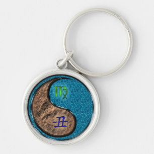 Virgo & Water Ox Key Ring