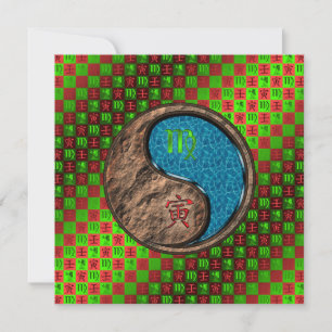 Virgo & Water Tiger Card