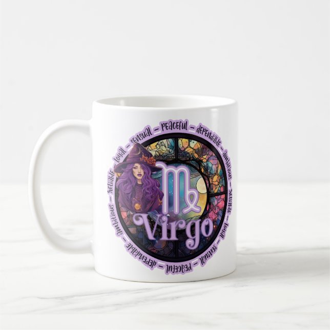 Virgo Witch Coffee Mug (Left)