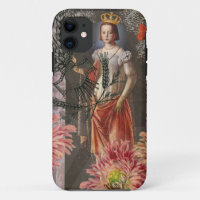 Virgo Woman Portrait Antique Colourful Rich