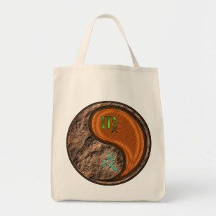 Virgo & Wood Dog Tote Bag