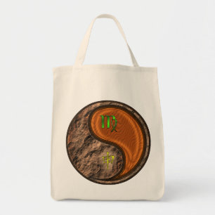 Virgo & Wood Monkey Tote Bag