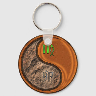 Virgo & Wood Rabbit Key Ring