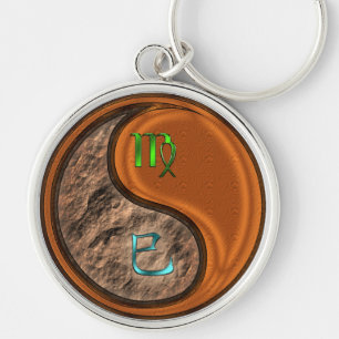 Virgo & Wood Snake Key Ring