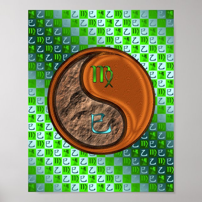 Virgo & Wood Snake Poster (Front)