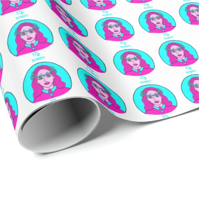 Virgo Wrapping Paper (Roll Corner)