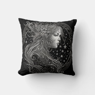 Virgo Zodiac Astrological Cushion