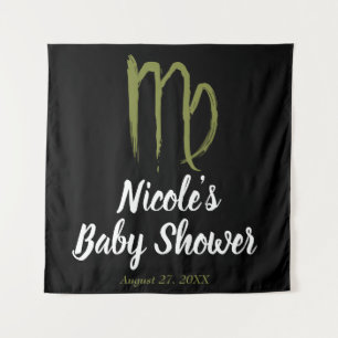 VIRGO Zodiac August September Astrology Backdrop Tapestry