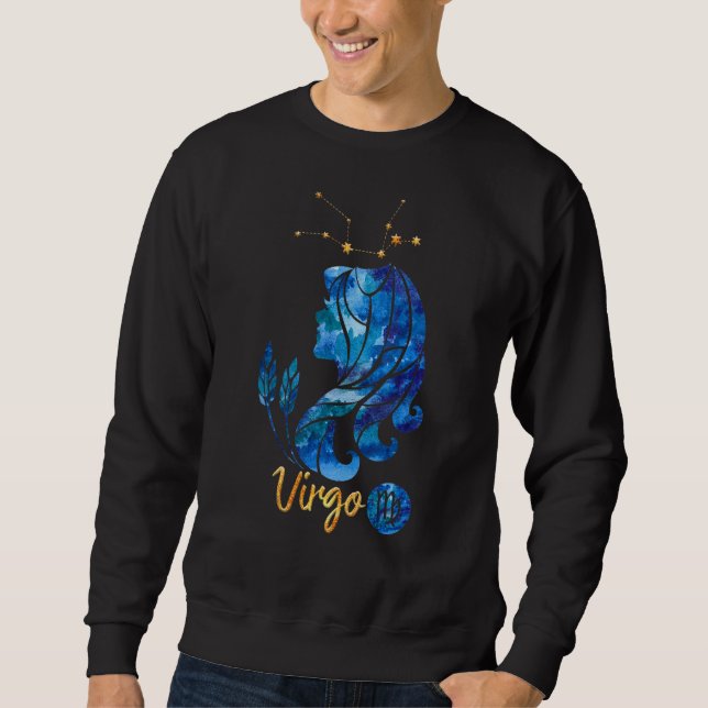 Virgo Zodiac Birth Sign Sweatshirt (Front)