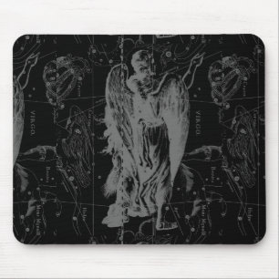 Virgo Zodiac Constellation Hevelius 1690 Mouse Mat