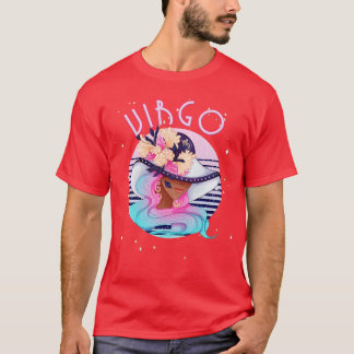 Virgo Zodiac Horoscope Sign Birthday Tarot Astrolo T-Shirt