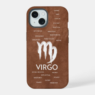 Virgo Zodiac Horoscope Traits Guys iPhone 15 Case