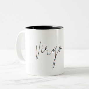 Virgo Zodiac Minimalist Mug