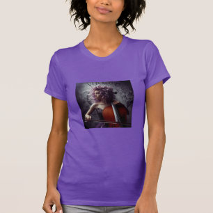 Virgo Zodiac Musician Cello T-Shirt