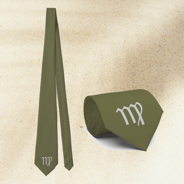 Virgo Zodiac - Olive Tie (Creator Uploaded)