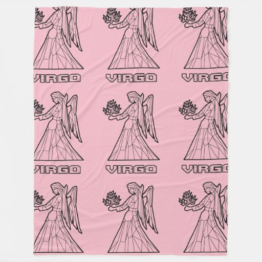 Image of Virgo Zodiac Sign BlanketTransparent) Fleece Blanket