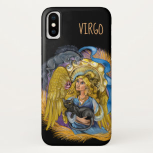 Virgo Zodiac Sign iPhone X Case