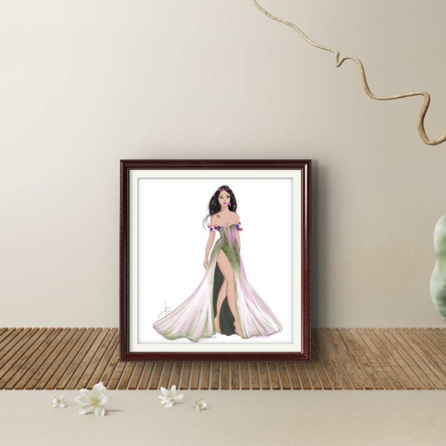 Virgo, zodiac sign, fashion sketch, poster (Creator Uploaded)