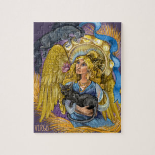 Virgo Zodiac Sign Jigsaw Puzzle