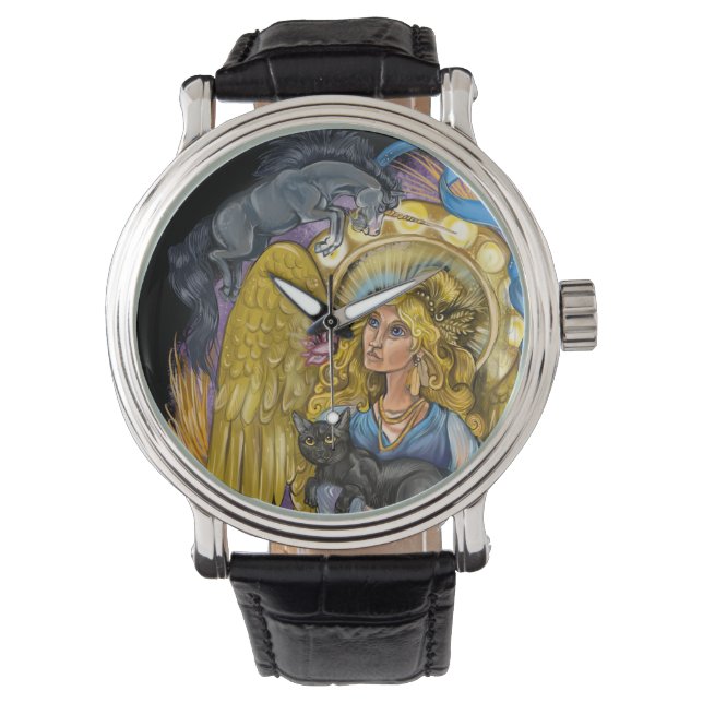 Virgo Zodiac Sign Watch (Front)